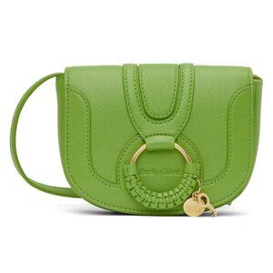 SEE BY CHLOE Mini Hana  Crossbody/Shoulder Green Bag NWT